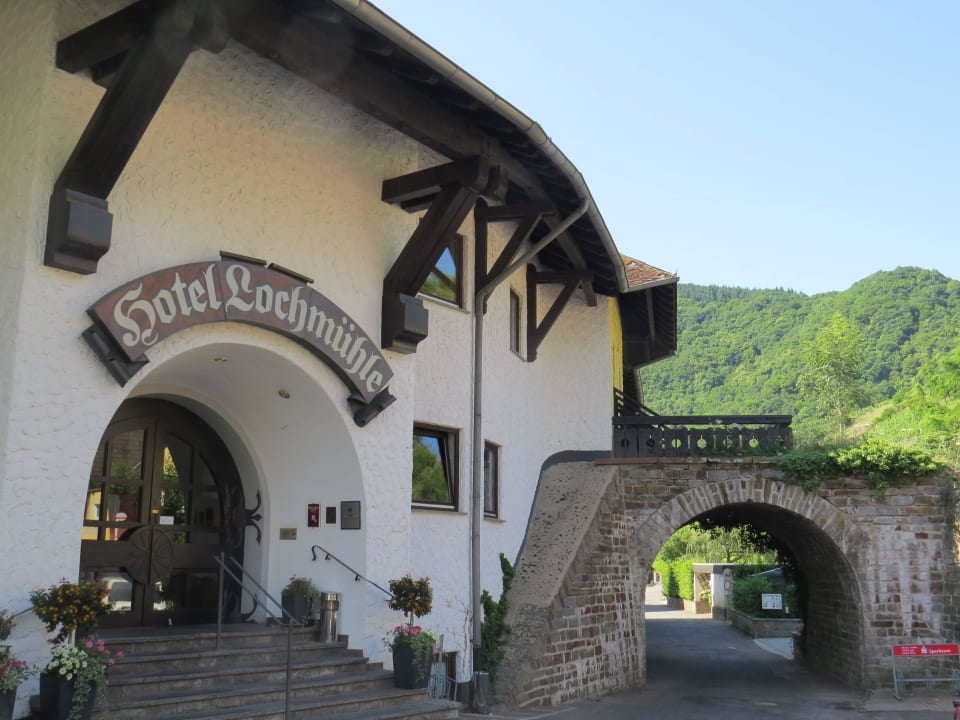 Eingang Hotel Lochmühle