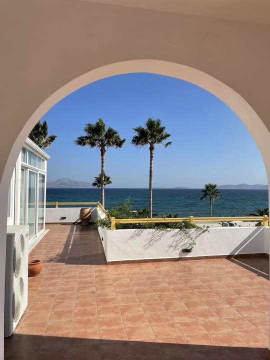 Ausblick Mastichari Bay Hotel