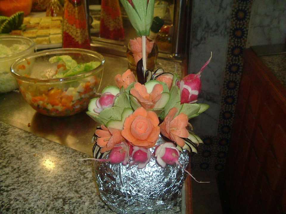 Abendekoration El Mouradi Club Kantaoui