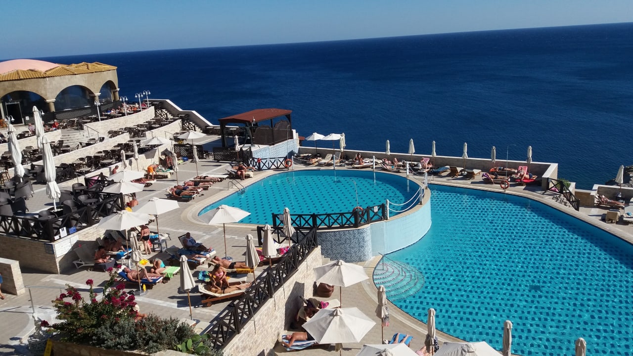 Ausblick Hotel Kalithea Horizon Royal