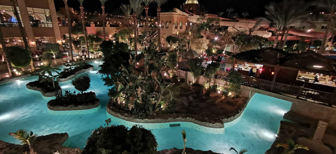 Ausblick Grand Waterworld Makadi