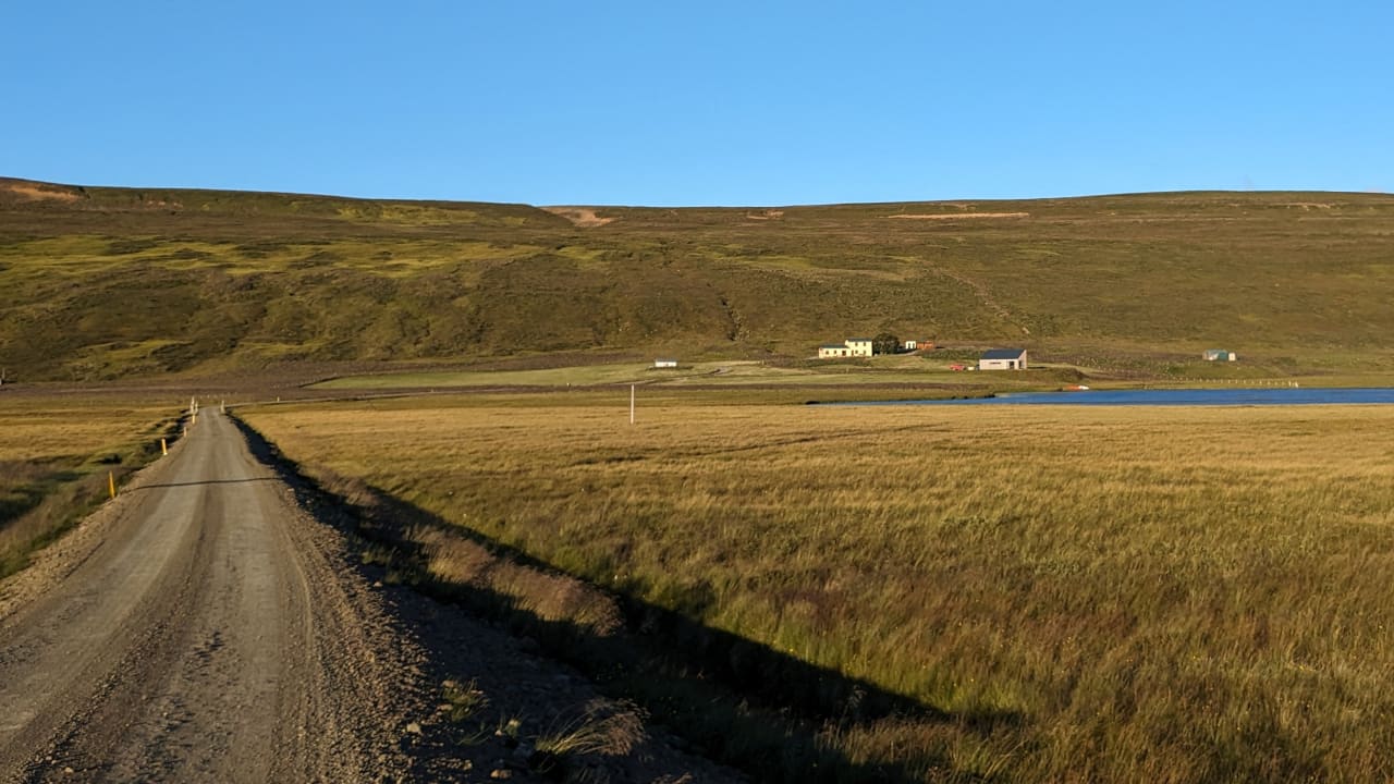 Ausblick Langavatn Guesthouse