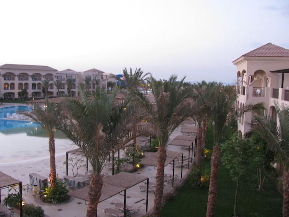 Widok z balkonu JAZ Aquamarine Resort