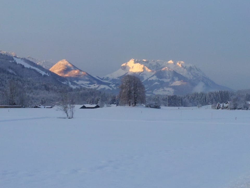 Winterlandschaft Alpenchalet Reit im Winkl