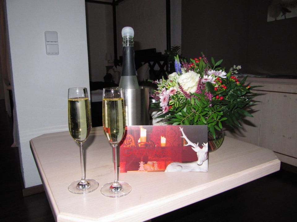 Überraschung zum Geburtstag Hotel Platzhirsch