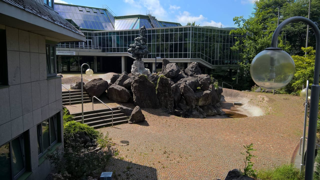 Blick in Richtung Stadthalle Hotel Mercure Hagen