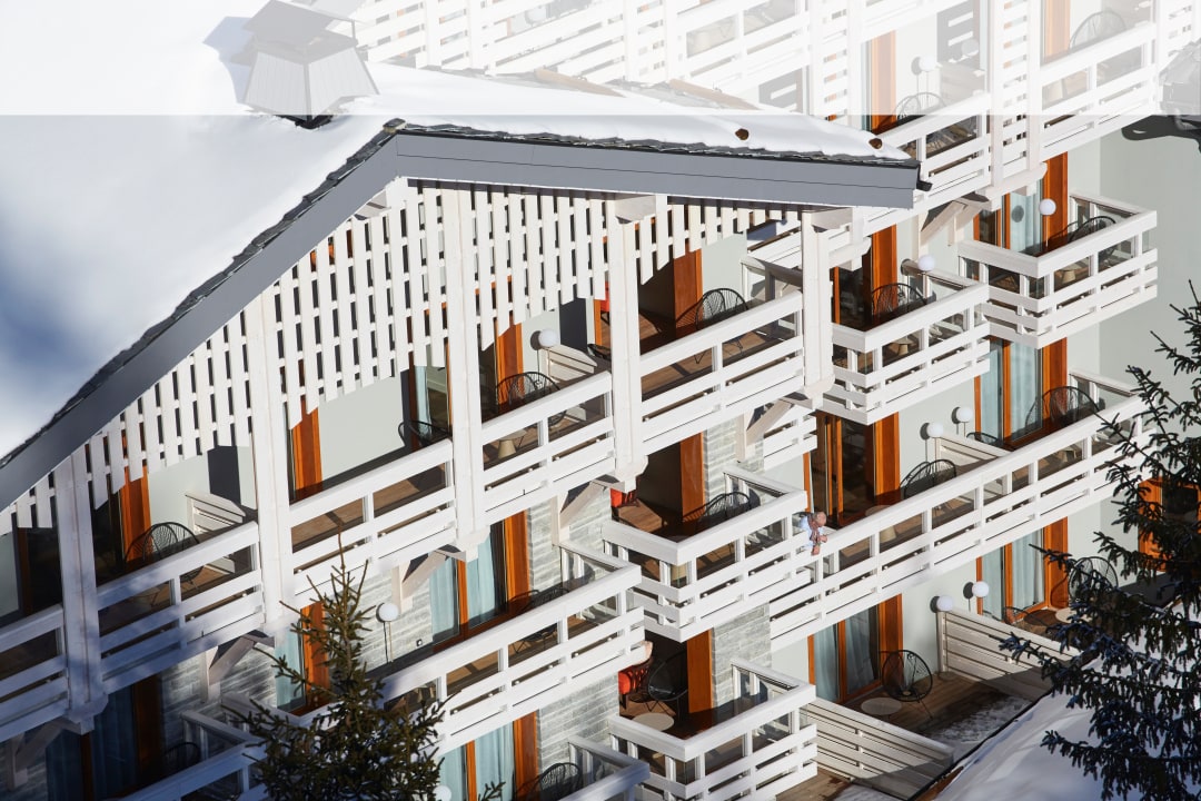 Außenansicht Ecrin Blanc Resort Courchevel