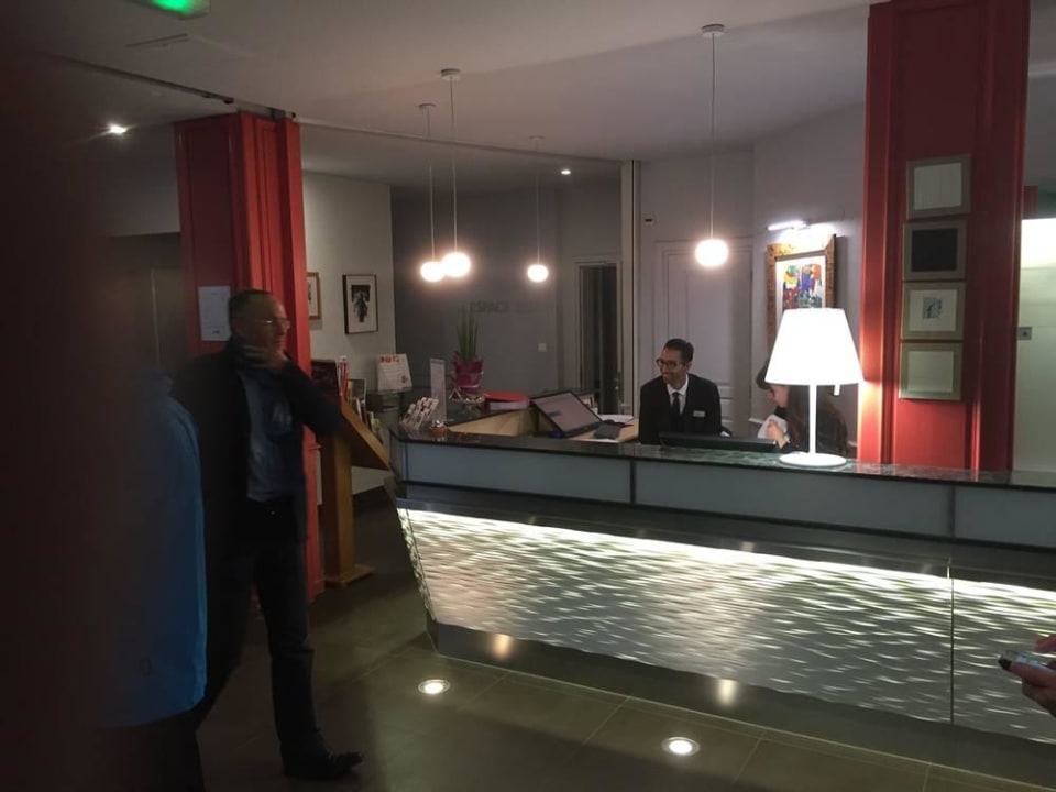 Reception Hotel Le Colombier