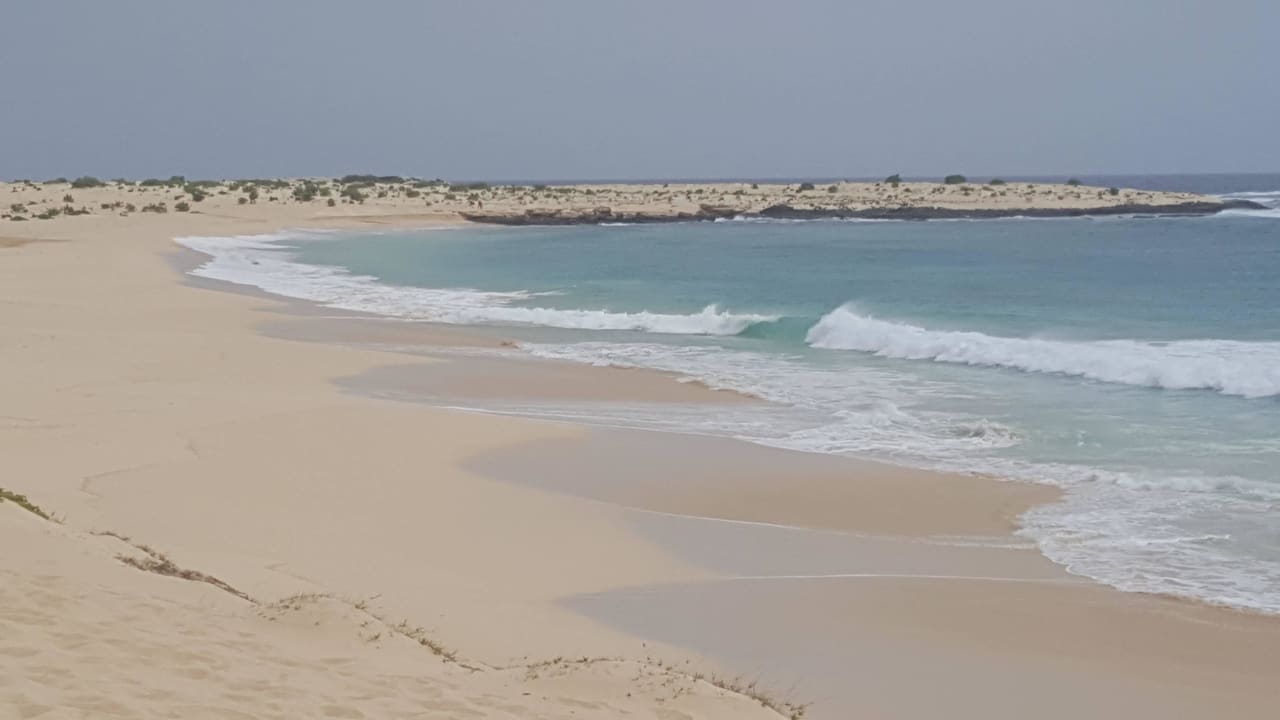 Einsamer Strand ca. 4-5 Km vom Hotel Hotel Riu Touareg