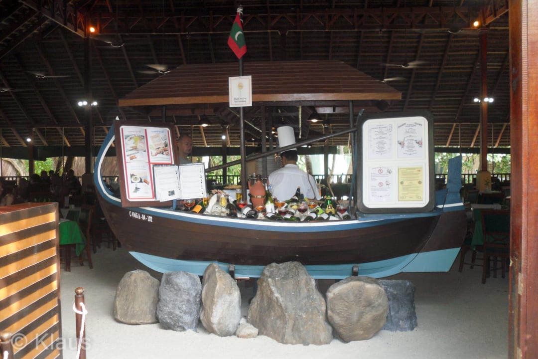 Zugang zum Restaurant Summer Island Maldives