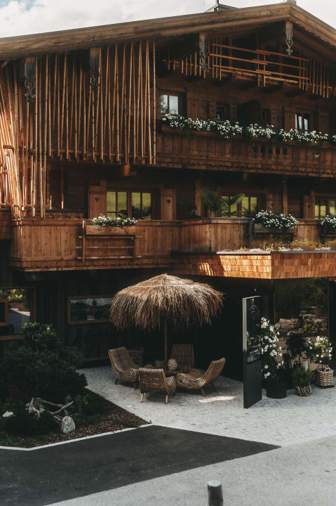 Außenansicht Jufenalm BOHO Hotel & Restaurant