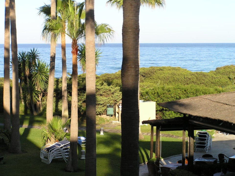 Von unserem Zimmer Hipotels Playa la Barrosa
