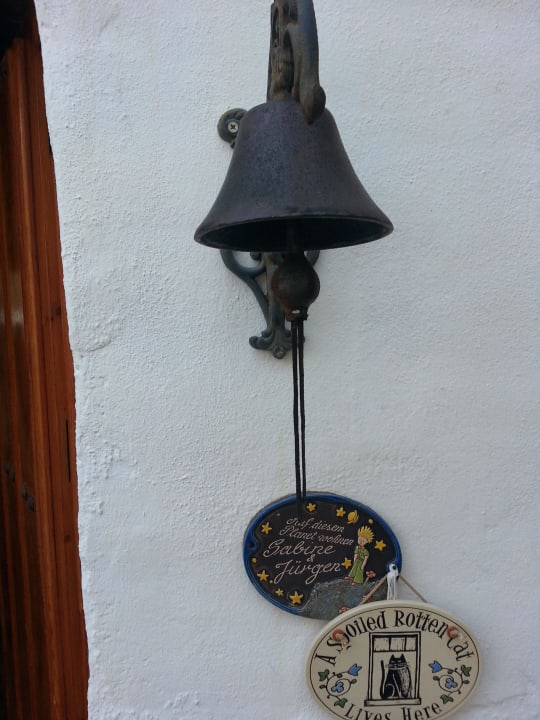 Der Eingang B&B Casa Blanca