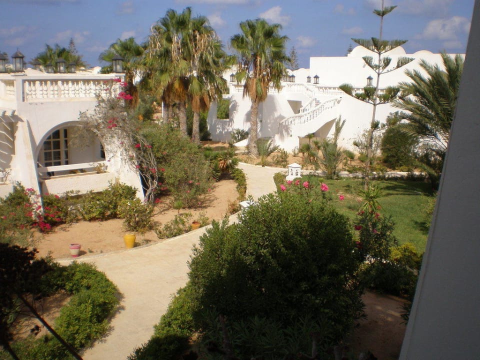 Blick vom Zimmer Djerba Aqua Resort