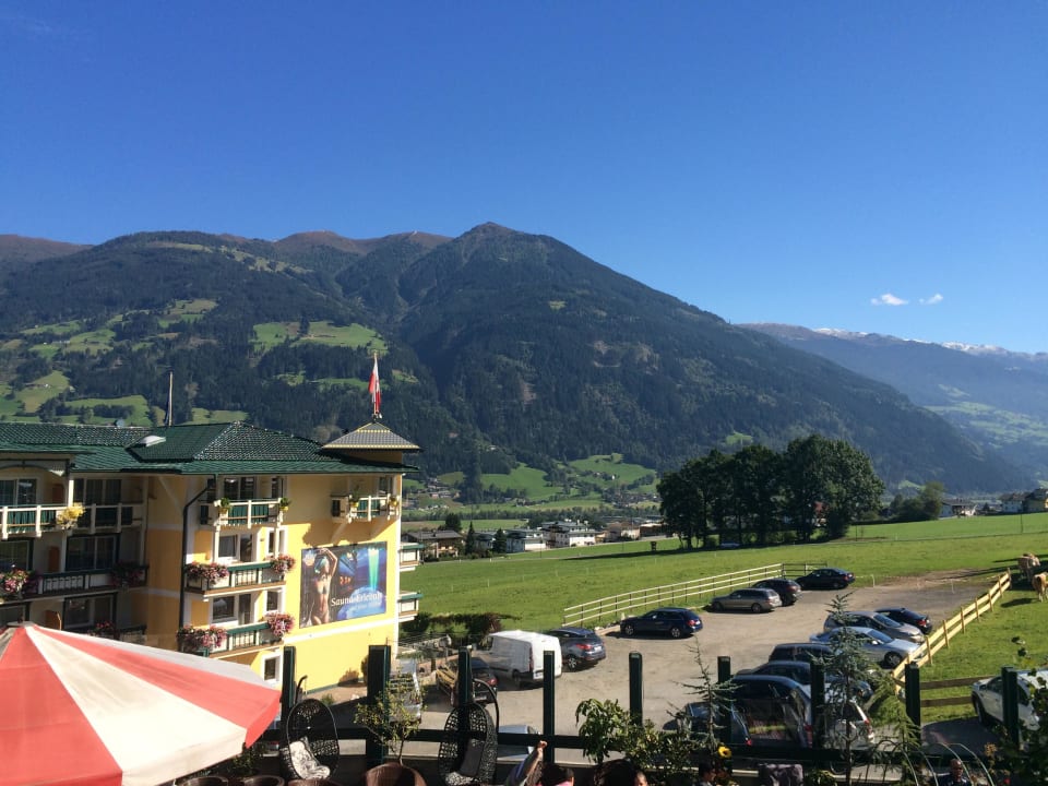 Blick Richtung Fügen Hotel Kohlerhof
