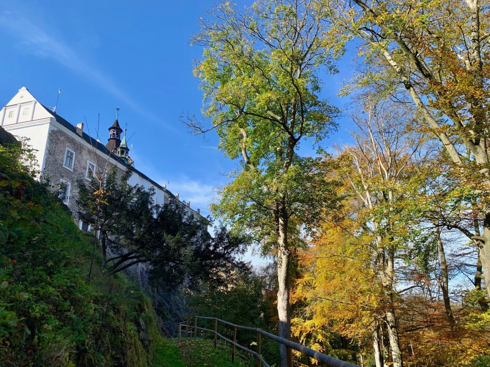 Außenansicht Hotel Chateau Zbiroh