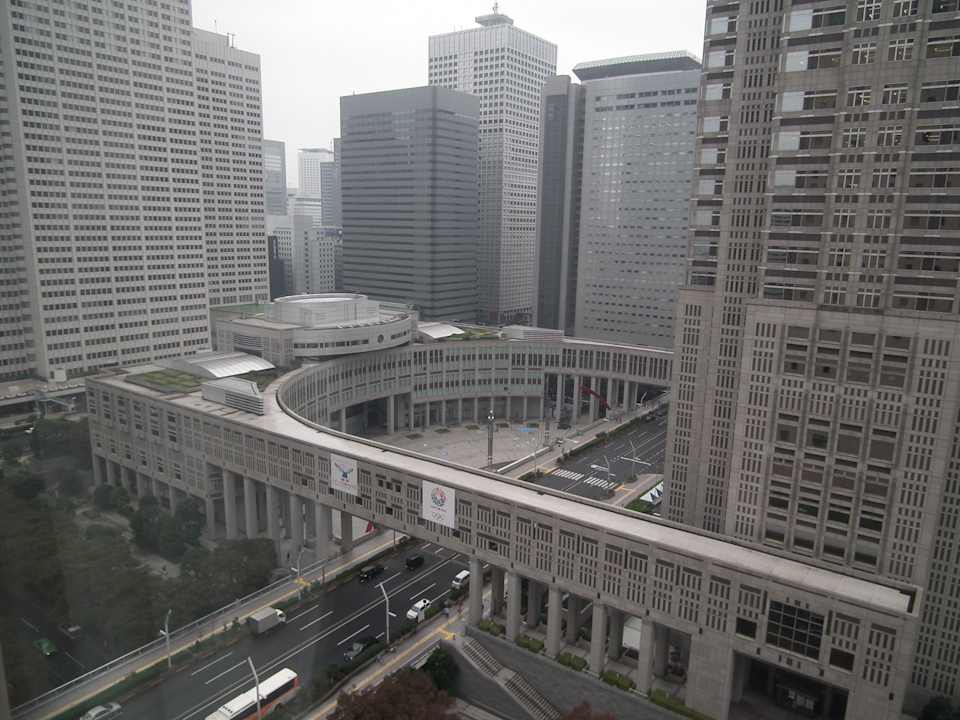 Blick aus meinem Zimmer Hotel Hyatt Regency Tokyo