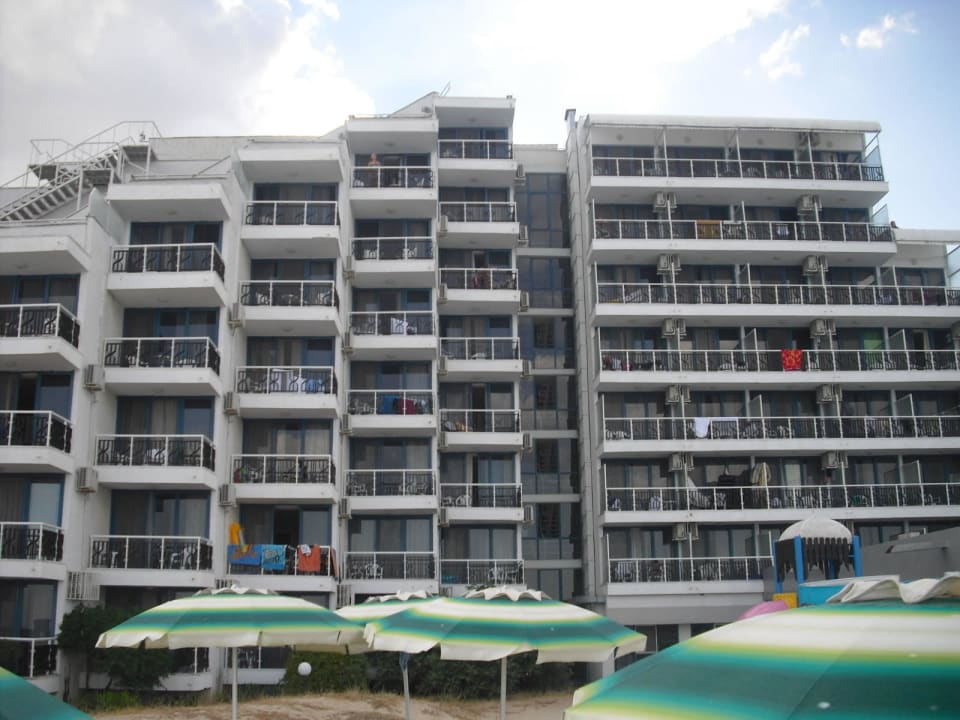 Blick vom Strand Hotel Slavuna