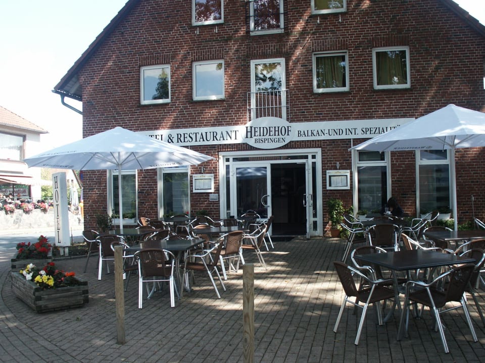 Terrasse Restaurant Hotel Heidehof Bispingen