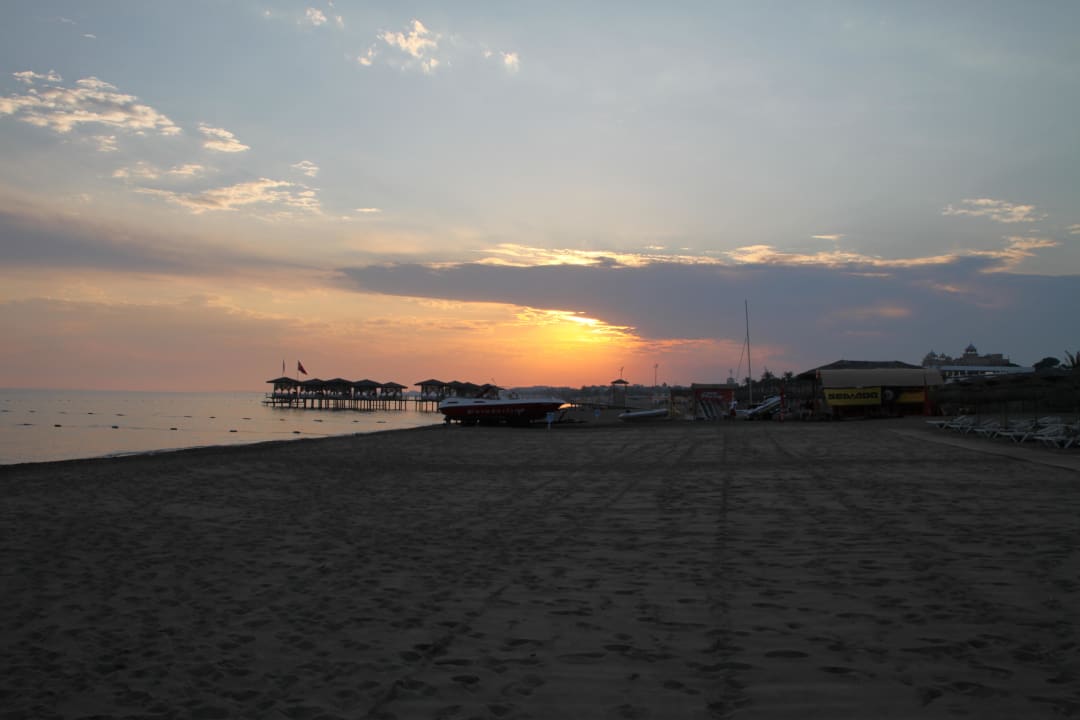 Strand am Abend Voyage Belek Golf & Spa