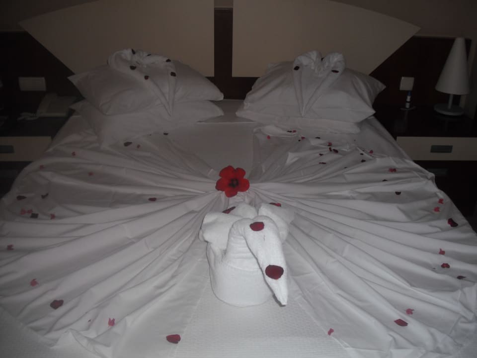 Bettgestaltung am 2. Tag Belek Beach Resort Hotel