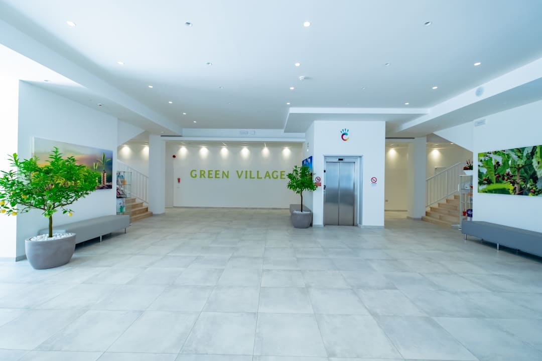 Lobby Color Green Village Cesenatico