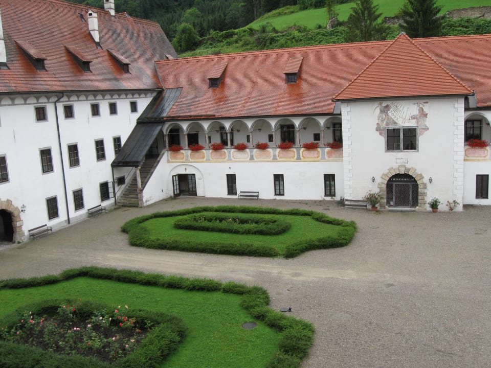 Ausblick Schlosshotel Kartause Gaming