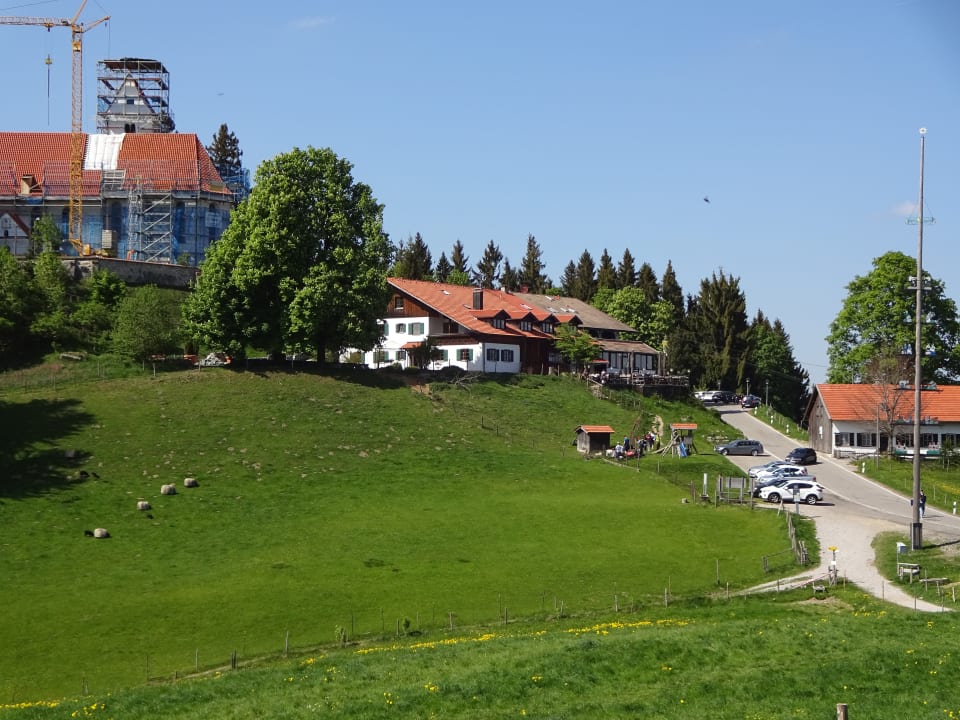 Außenansicht Panoramagasthof Auf Dem Auerberg