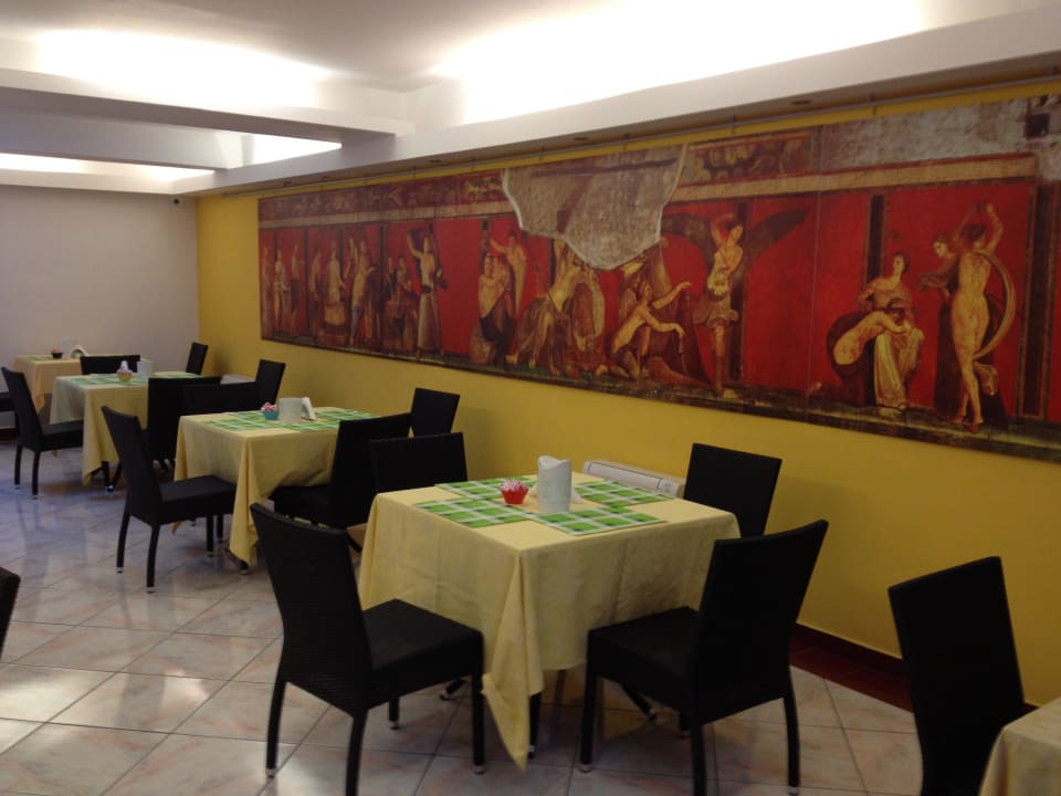 Frühstücks Raum Hotel Diana Pompei
