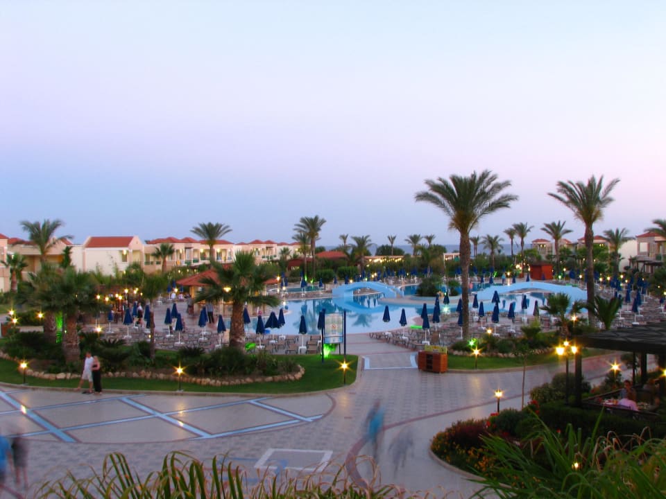 Widok z tarasu hotelowego Lindos Princess Beach Resort & Spa