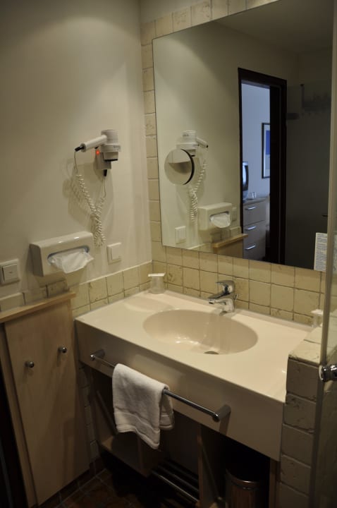 Badezimmer Dünenhotel Alt-Rantum