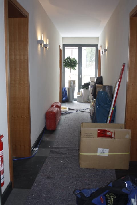 Renovierungsarbeiten im Gästehaus Hotel & Gasthaus Goldener Hirsch