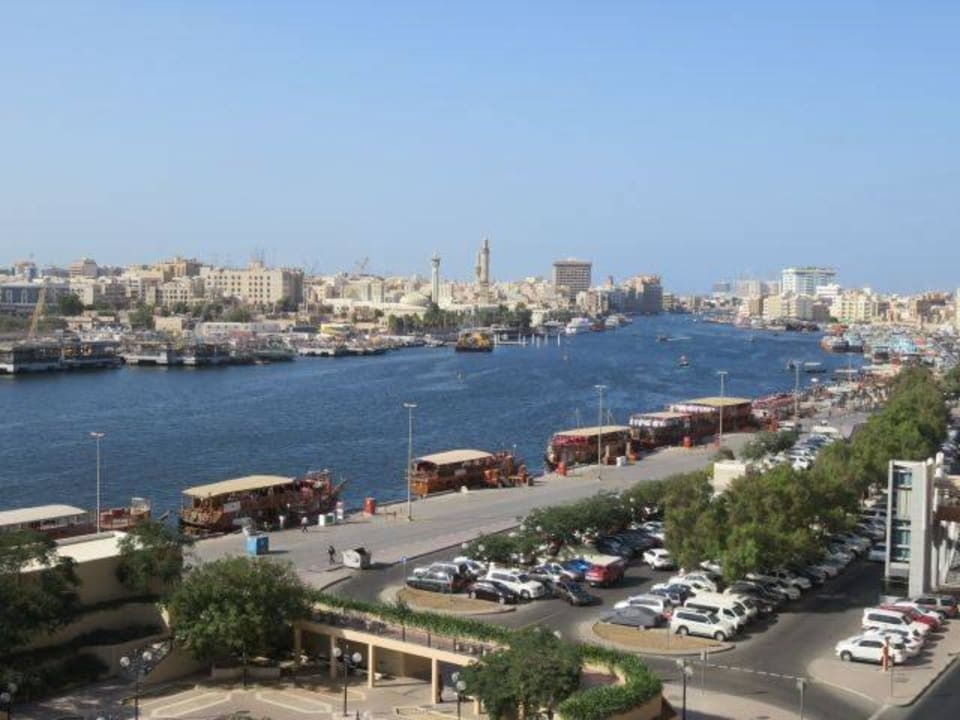 Blick vom Zimmer 5. Stock Riviera Hotel Dubai