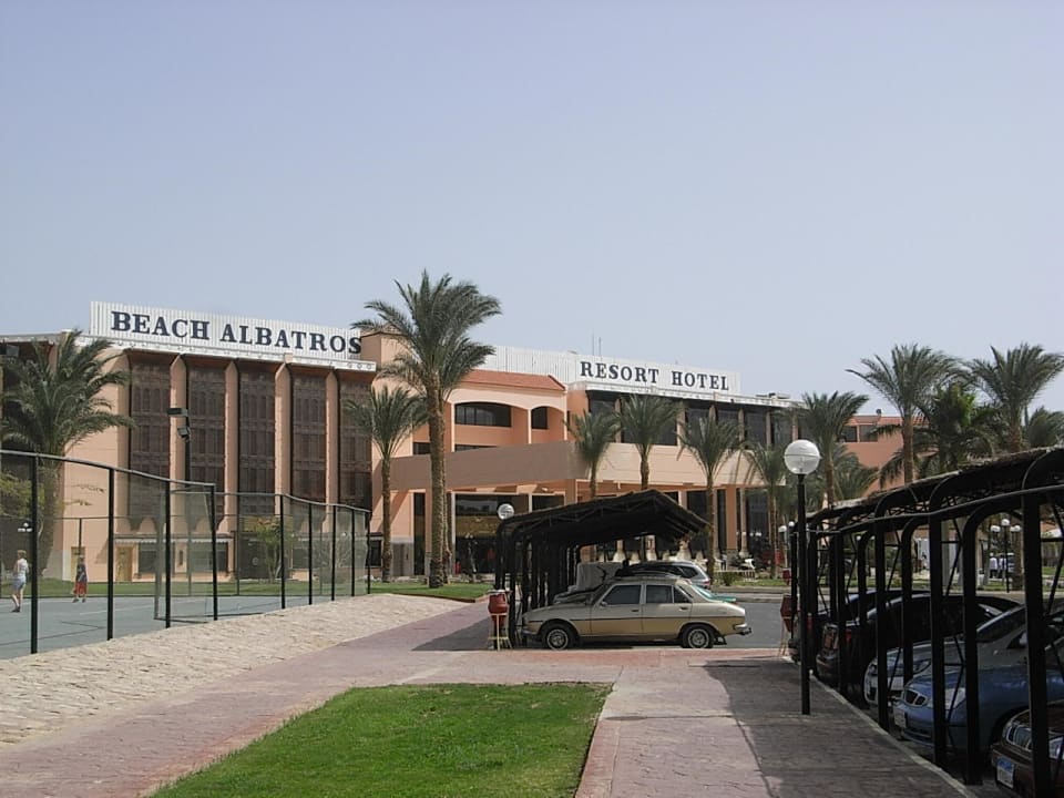 Haupteingang Beach Albatros Resort