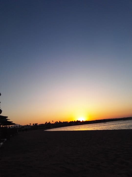 Sonnenuntergang Cleopatra Luxury Resort Makadi Bay