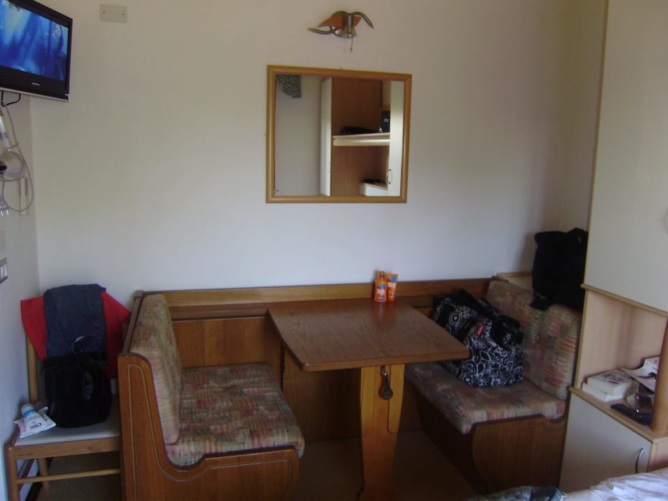 Sitzecke im Zimmer Hotel alla Pergola