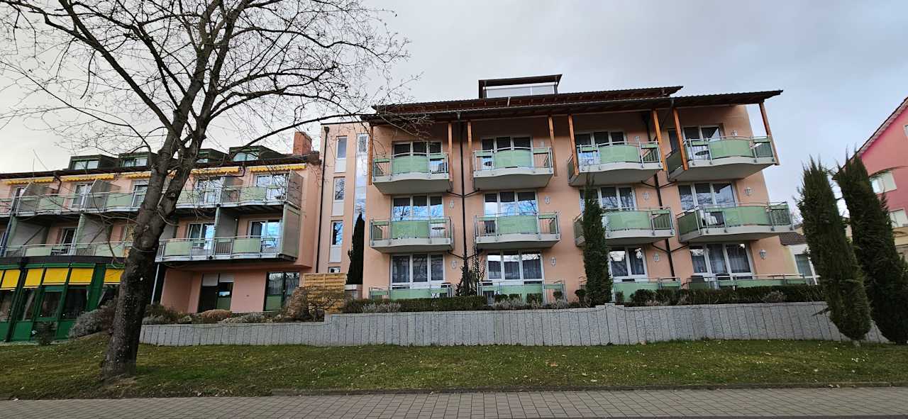 Außenansicht Parkhotel an der Therme