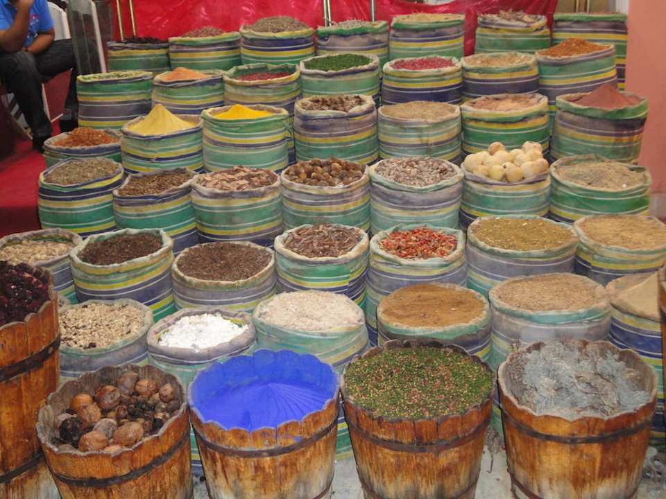 Gewürzhändler im Hotel Pickalbatros Alf Leila Wa Leila Resort - Neverland Hurghada