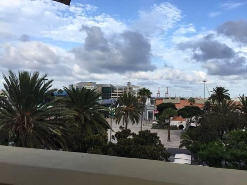 Aussicht von der Terrasse Bed&Chic Las Palmas