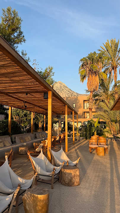 Gartenanlage Balmy Beach Resort Kemer