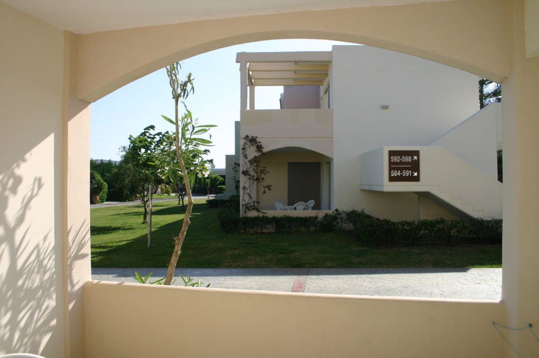 Blick aus unserem Zimmer Kipriotis Village Resort