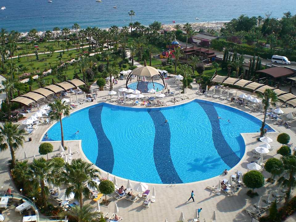 Blick vom Balkon Saphir Resort & Spa