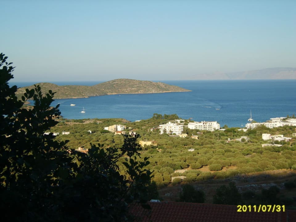 Ausblick vom Zimmer Elounda Residence Resort & Waterpark