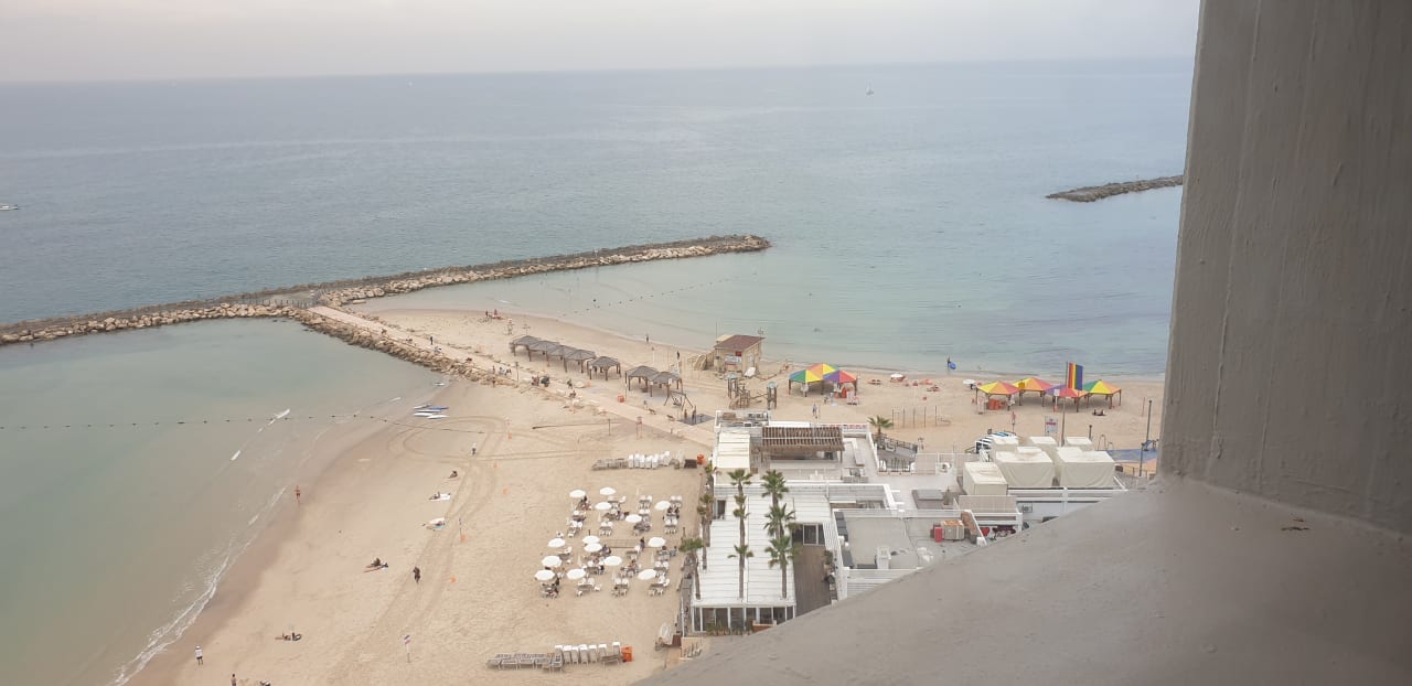 Ausblick The Vista At Hilton Tel Aviv