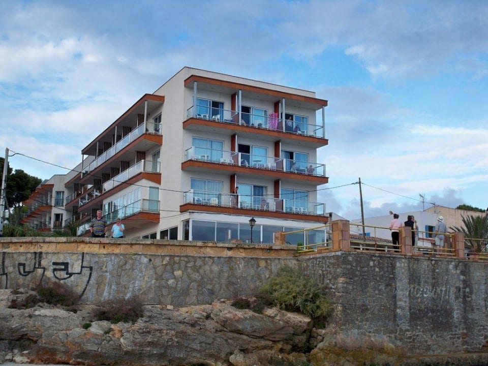 Vom Strand aus Hotel Clumba