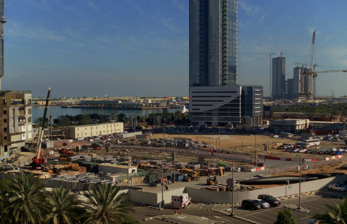 Blick aus dem 6. Stock Sheraton Hotel & Resort Abu Dhabi