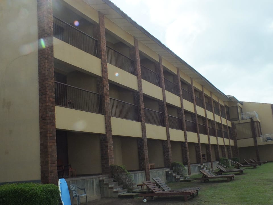 Ausblick vom Strand auf das Hotel The Long Beach Resort