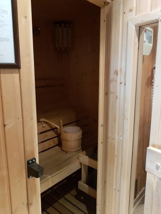 Sauna in der Spa-Suite Steigenberger ALDAU Beach Hotel