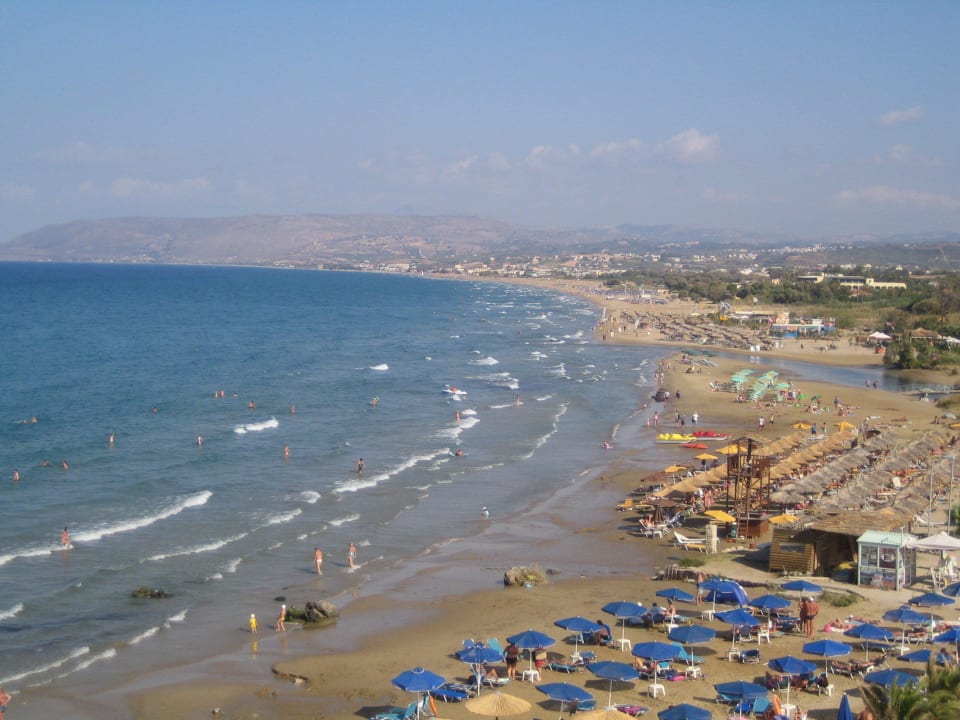 Blick vom Balkon Hotel Corissia Princess