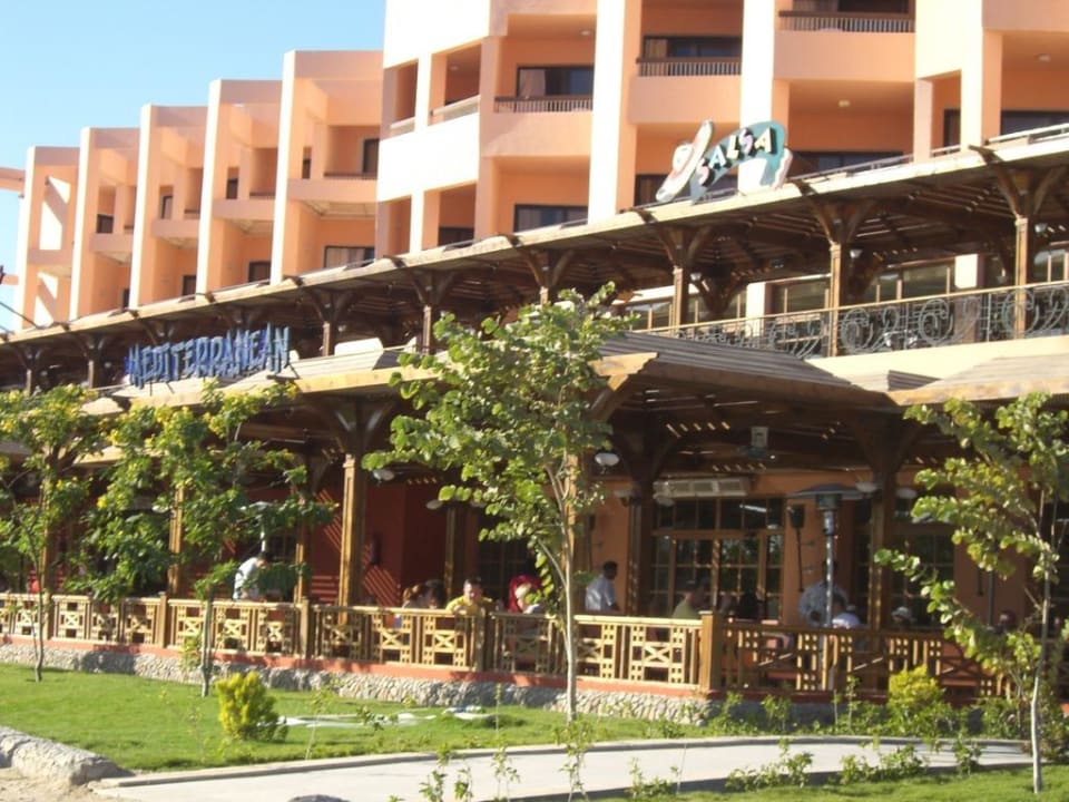 Restaurant von außen Beach Albatros Resort